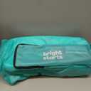 Bright Starts Pop 'N Sit Portable Booster, Indoor/Outdoor Use, Floor Seat with Feeding Tray, Teal, 6 Mos - 3 Yrs
