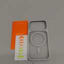 TORRAS Magnetic Shockproof for iPhone 17 Pro Case, Camera Control, Compatible with MagSafe, MilitaryGrade Protection, Stronger Slim Translucent Phone Case for iPhone 17 Pro, Silver White