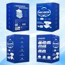 Bariatric Adult Diapers 5XL Women&Men of Deodorization,Medical Waist 64-85IN 8 PCS/Box,Absorb Effectively Disposable Underwear with Tabs,Fixed Firmly Incontinence Underwear Advanced Technology DU001