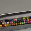 Artecho Acrylic Paint Markers 72 Colors, Acrylic Paint Pens with Brush Tip and Fine Tip for Stone, Rock Painting, Paper, Pumpkin, Wood, Egg, Canvas, Ceramic, Fabric, leather, Glass, DIY Crafts