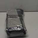 Onlyeasy 2 Pack Under Bed Shoes Storage Bag Organizer (14+4 Pairs), Collapsible Shoe Boot Container with Handles, Underbed Storage Solution for Kids & Adults, 86x60x15cm, Linen-like Black, MXAUBS14S4