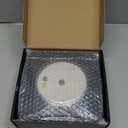 Gueray Portable CD Player, Bluetooth CD Kpop Player for Desktop with HiFi Sound Speaker, FM Radio CD Music Player for Home with Remote Control, Dust Cover, LED Screen, Support AUX/USB, Headphone Jack (Black)