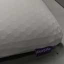 Purple Harmony Pillow – Talalay Latex Foam Cooling Pillow for Combo or Side Sleepers, 360º Hex GelFlex Grid for No-Pressure Support and Luxurious Weightless Feel - King, Medium Feel, Med Height