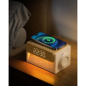 Sunrise Alarm Clock with Sound Machine, Wireless Phone Charger