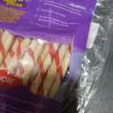 Dingo Twist Sticks 50 Count, Rawhide For Dogs, Made With Real Chicken, 50 Count (Pack of 1), Best By: 02/21/2028