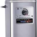 Ready Hot Compact Instant Hot Water Dispenser Tank, Wall Mounted, Adjustable Temperature Control, Tank Only No Faucet, 40-RH-150-SS