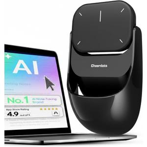2026 Upgraded AI Voice Smart Mouse - Wireless Speech to Text Mouse with Real-Time Translation, Rechargeable Silent Optical Mouse for Laptop PC, Compatible with Windows & Mac OS (Black)