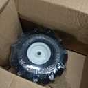 11x4.00-4" Tiller Tire and Wheel, 3/4" Axle Size, 3-1/8" Centered Hub, Compatible with Craftsman & Troy-Bilt Tiller Tubeless Tire Replacement, 1 Pack