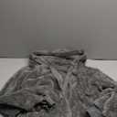 ReachMe Womens Oversized Zip Up Sherpa Jacket with Pockets Fuzzy Hoodie Fleece Sweatshirt Fluffy Coat(Grey, L)