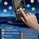 64GB Digital Voice Recorder with 2" Touchscreen & Bluetooth, 3072Kbps HD Dual Mic XIXITPY Audio Recording Device with Playback, Password, A-B Repeat, MP3 for Lectures, Meetings, Interviews