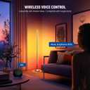 NEEWER Smart RGBW Floor Lamp, 1500lm LED Standing Corner Light Compatible with Alexa Google, APP Control/AI DIY/Music Sync/16 Million Colors, Ambience Lighting for Bedroom Living Room Home Decor, NF01