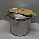 Farberware 50008 Classic Stainless Steel Stock Pot/Stockpot with Lid - 12 Quart, Silver