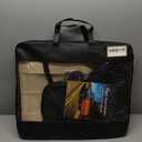 Car Seat Covers Custom Fit for Chevy Silverado GMC Sierra 1500 2007-2025 2500/3500 HD Crew Cab Pickup Truck Seat Cover Protector Cushion with Faux Leather Waterproof(Black RedLine, Front Seat)