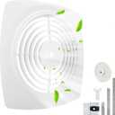 97011790 Bathroom Exhaust Fan Cover Replacement, S97011790 Kitchen Exhaust Fan Cover  Durable 11-1/2" x 11-1/2" ABS Wall Vent Grille, Crack and Yellowing Resistant, Fits 509S-A, 509S-B