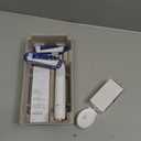 Oral-B iO Series 2 Rechargeable Electric Powered Toothbrush Starter Kit, Pure White with 2 Brush Heads - Automatic Pressure Sensor to Protect Gums - 3 Modes - 2 Min Timer