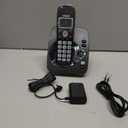 [New] VTech VG134-11 DECT 6.0 Cordless Home Phone with Bluetooth Connection, Digital Answering Machine, Backlit Display,Full Duplex Speakerphone, Caller ID/Call Waiting,1000 ft Range (Black)