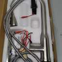 Touch Kitchen Faucet,KEER Smart Kitchen Sink Faucet with Pull Down Sprayer, Touch on Activated Kitchen Bar Sink Faucet Brushed Nickel, Stainless Steel