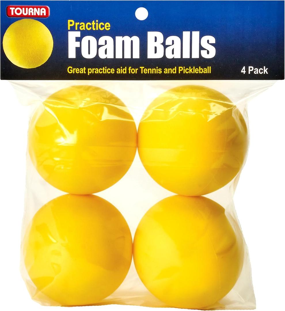 Foam Pickleballs for Quiet Pickleball Practice 4 Pack