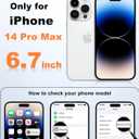 FNTCASE for iPhone 14 Pro Max Case Orange: [Compatible with Magsafe] Solid Matte 14 Pro Max Magnetic Phone Cover with [Full Camera Protection] [Screen Protector] Military Grade Shockproof Protective