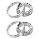 uxcell 2pcs LM104949/LM104911 Tapered Roller Bearing Cone and Cup, 2" Bore x 3.25" OD x 0.91" Thick, Chrome Steel Taper Bearing Set, ABEC-3