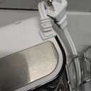 5-Speed Electric Hand Mixer, 800W Handheld Mixer with Turbo for Baking & Cooking, Kitchen Food Mixer with Storage Case & 6 Stainless Steel Attachments (2 Beaters, 2 Dough Hooks, 2 Whisks)-White