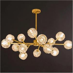 Modern Pendant Lights Indoor Lighting Ceiling Lamp Hanging Light Led Chandeliers for Living Room Indoor Lighting,LED Chandelier(Dimming,10 Heads Gold)