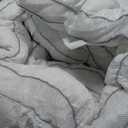 DOWNCOOL 3 Inch Queen Mattress Topper, Ultra Thick and Fluffy Supportive Memory Foam Mattress Topper for Body Pain (80x78x3 Inches)