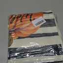 Fall Pumpkin Pillow Cover 18x18 Fall Decor Cushion Cover Autumn Stripe Throw Pillow Cover Thanksgiving Farmhouse Decorative Cushion Cases 18x18 Set of 4 (Dark Tones)