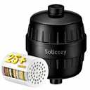 Next-Gen Shower Filter - SoliCozy Shower Water Filter, Water Softener Shower Head Filter, Reduces Dry Itchy Skin, Dandruff, Eczema, and Dramatically Improves The Condition of Your Skin, Hair and Nails