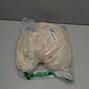 LENGTH Deep Pocket Single Fitted Sheet Fits Mattress, Ultra Soft Bottom Sheet for Queen Size Bed - Solid Beige