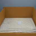 Handwoven Wool Area Rug - Hand Woven Natural Carpet Rugs- Bedroom Living Room Dining Room (Ivory- 6'x9')