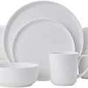 Mikasa 5266100 Samantha Chip-Resistant 16 Piece Set, Service for 4 White