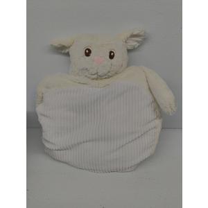 Stuffed Animal, White/Beige