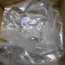 Double Robe Hook 5 Pack Chrome with Screws Wall Mounted Towel Scarf