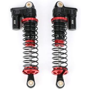KYX Racing CNC Machined Aluminum 145mm Front Rear Suspension Shocks Upgrades Parts Accessories for 1/6 RC Crawler Car Axial SCX6 AXI05000