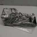 Toothbrush Holders for Bathrooms, Carbon Steel Tooth Brushing Holder Electric Toothbrush and Toothpaste Organizer Bathroom Accessories for Countertop, Shower, Sink - Matte Black (Small)