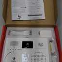 KiaoTime Bathroom White Noise Machine for Bathroom Privacy Motion Activated, Bathroom Noise Blocker - Sound Machine of Running Water Masks The Sound of Toilet Bathroom Restroom