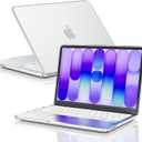 EooCoo for MacBook Neo Case 13 inch 2026 Model A3404, 100% Match Official Color, Anti-Fingerprint & Scratch Sturdy Protective Hard Shell Cover Laptop Accessories, Matte Clear