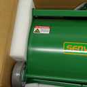 Rolling Lawn Aerator, Heavy Duty Push Spike Aeration Tool Up to 55 lbs, Manual Rotary Grass Aerator for Garden and Yard Use