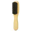 Slick Back Hair Brush - Soft Bristles for Laying Down Edges & Glossy Finish | Mini/Trave Boar Bristle Brush to Style, Polish & Smooth Frizz for Baby Hair and Sleeks Ponytails/Buns
