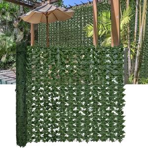 DOPGIB Artificial Ivy Privacy Fence Screen,140" by 60" (58.5 SQFT) UV-Anti Faux Hedge Fence and Fake Ivy Vine Leaf Wall Panels for Indoor&Outdoor Green Backdrop, Garden Greenery Decor