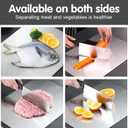 Titanium Cutting Board Set of 3, Titanium Cutting Boards for Kitchen, 100% Double Sided & Food-Grade Titanium Cutting Boards, Dishwasher Safe, Suitable for Separate Raw and Cooked Food (M+L+XL)