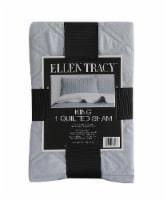 Ellen Tracy, Standard 1 Quilted Sham 20x26in 100% Polyester