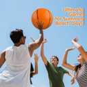 Fovths 12 Pieces Inflatable Basketball Beach Balls 11 Inch Blow Up Basketball Party Supplies Swimming Pool Toys for Summer Water Games Birthday Sports Theme Party Favors