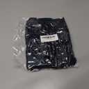 Women Y2K Layered Ruffle Chiffon Mini Skirt (Black, M)