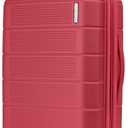 American Tourister Stratum 2.0 Expandable Hardside Luggage with Spinner Wheels, Radient Raspberry, Carry-on