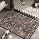 Carpet,Rubber Non - Slip Quick Dry Absorbent Thin Mat for Kitchen,Living Room,Bedroom,Dorm Room - Modern Style 20x32 (2'8" x 1'8" (Rectangular))