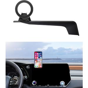 Car Phone Holder for 2023 2024 2025 2026 Lexus RX RX350 / RX350h / RX500h Accessories 14-Inch Screen Fixed Clip, 360 Rotation Phone Mount Compatible with MagSafe, Cell Phone Holder