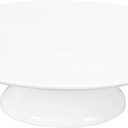 Porcelain Cake Stand, Round Dessert Stand, Cupcake Stand - Wedding and Birthday Decorating Cake Pedestal Stand - Dessert Display Serving Use at Parties, Restaurants, Birthday 13.8 Inch