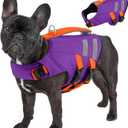 Dog Life Jacket,Buoyancy Aid Flotation Vest for Swimming
